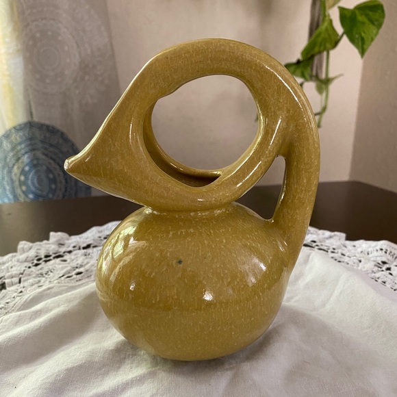 Vintage Mid Century Modern Dryden Pottery Creamer - Picture 2 of 4